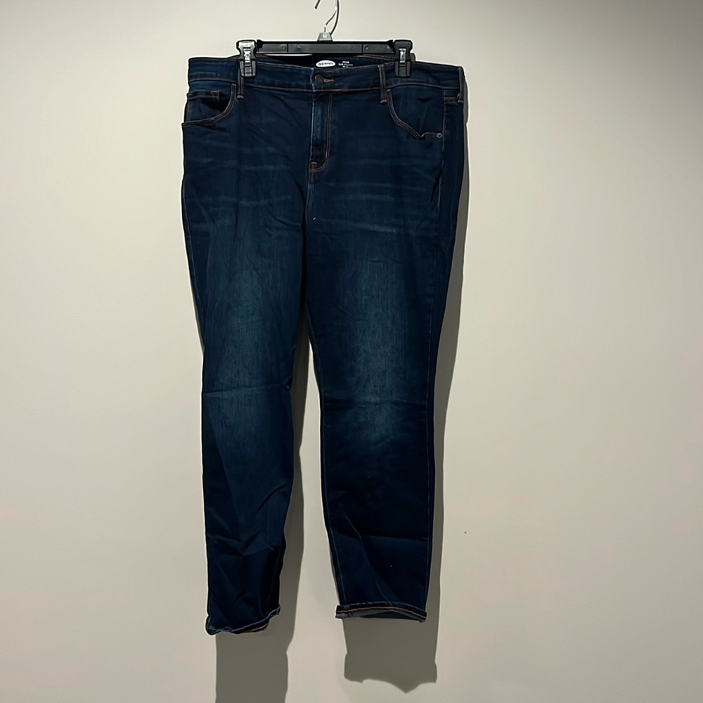Power slim straight jeans